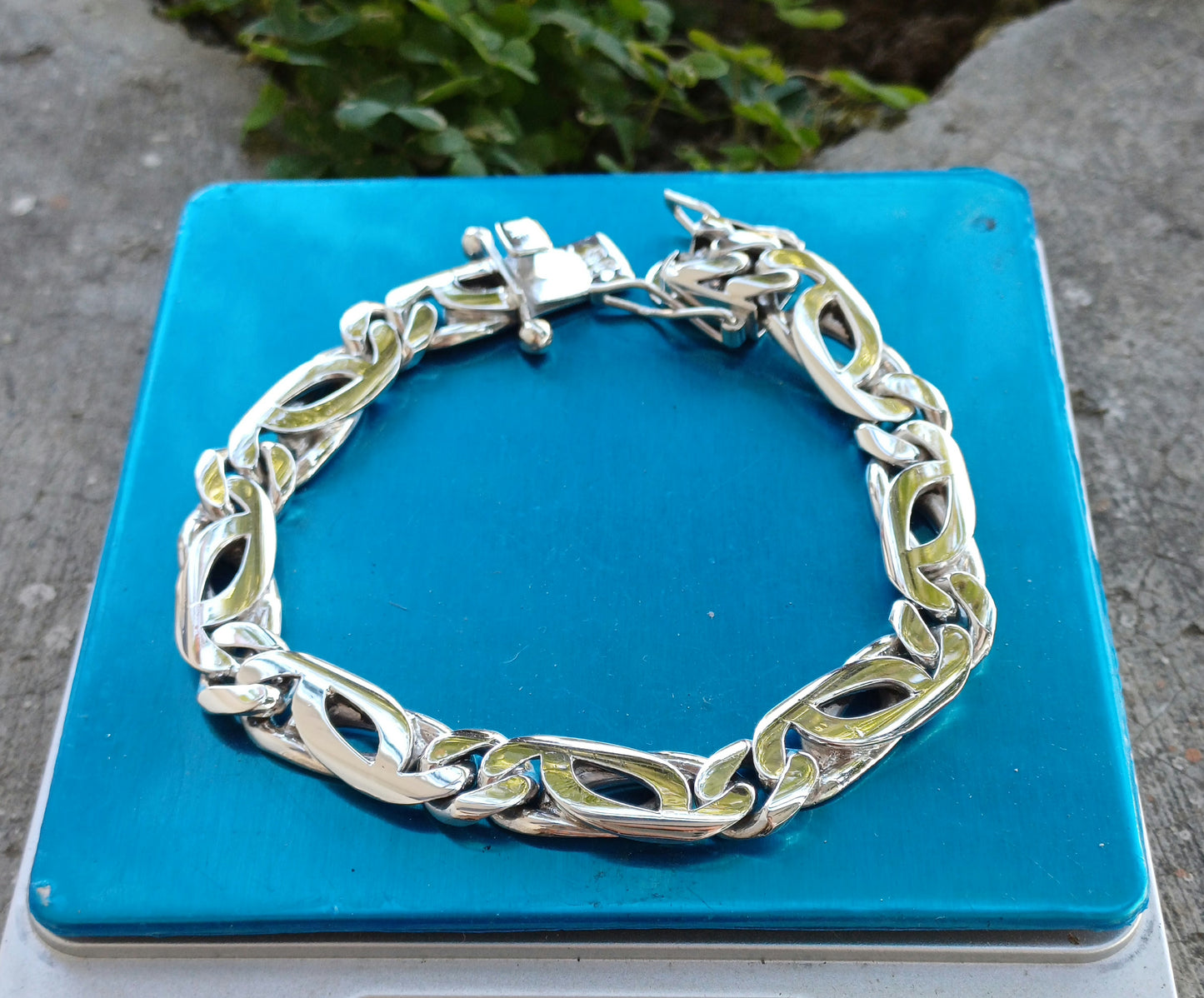 10MM Tiger Eye Link Bracelet