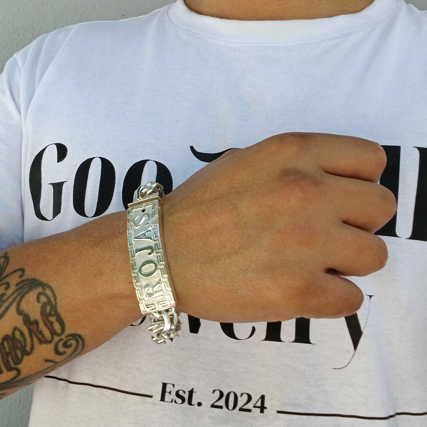 14MM Chino Link I.D. Bracelet