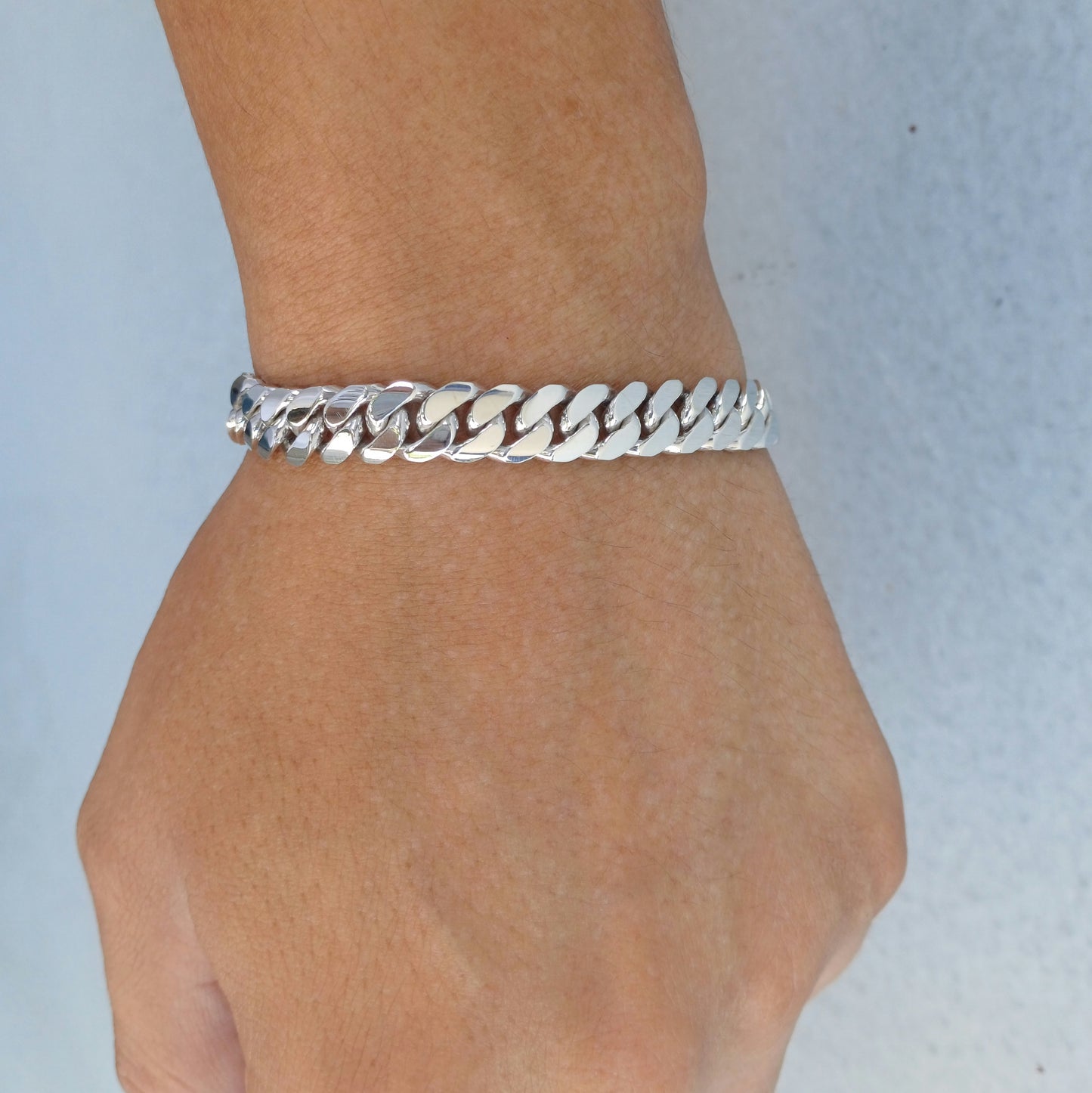 8MM Mexican Cuban Link Bracelet