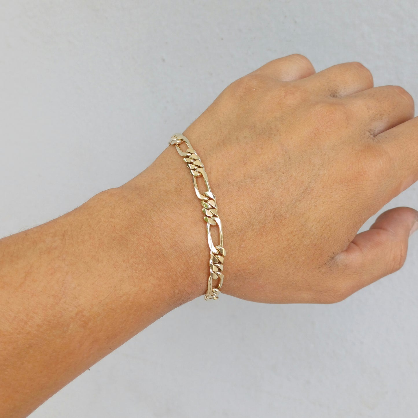 6MM Cartier Figaro Bracelet 14K