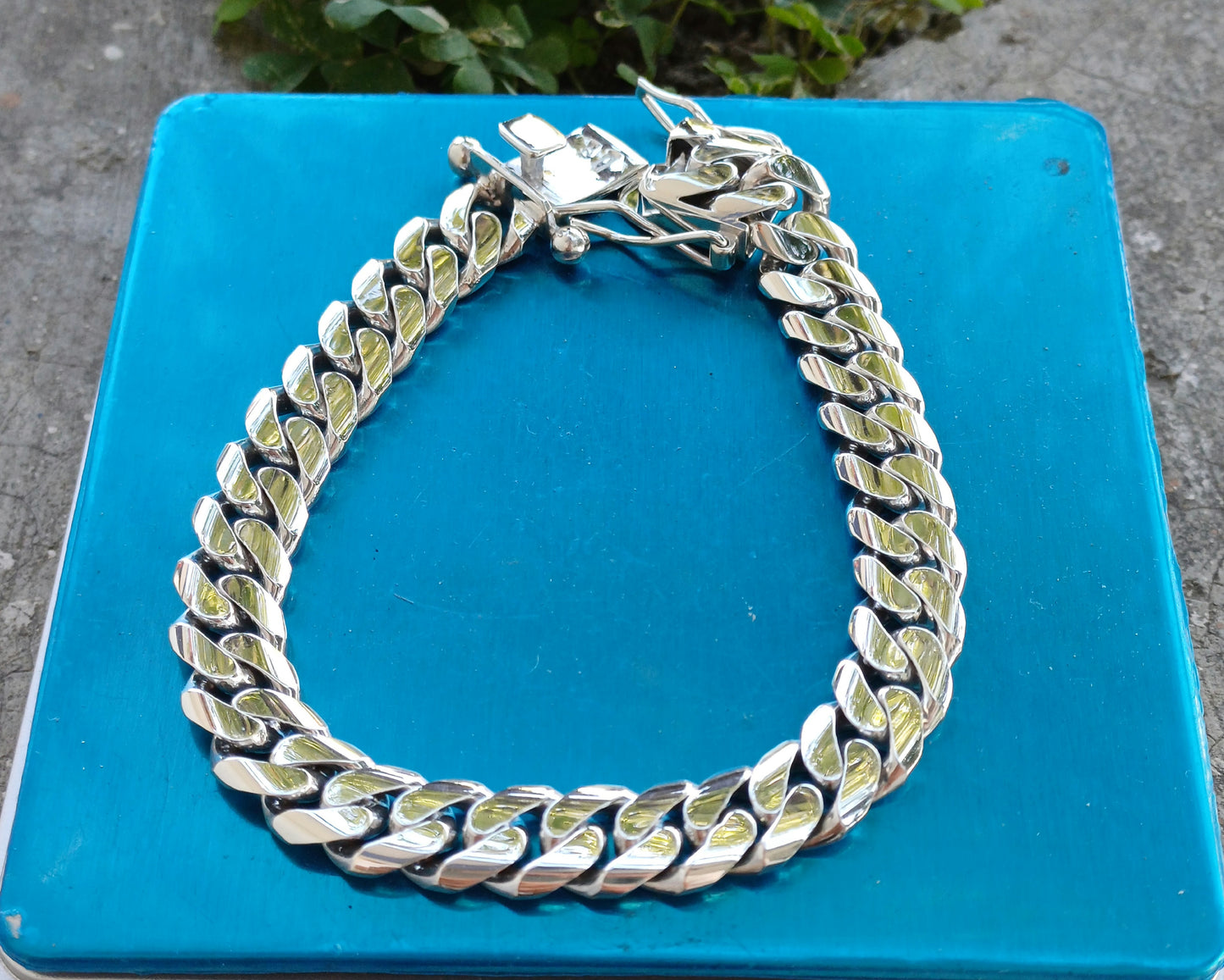 10MM Mexican Cuban Link Bracelet