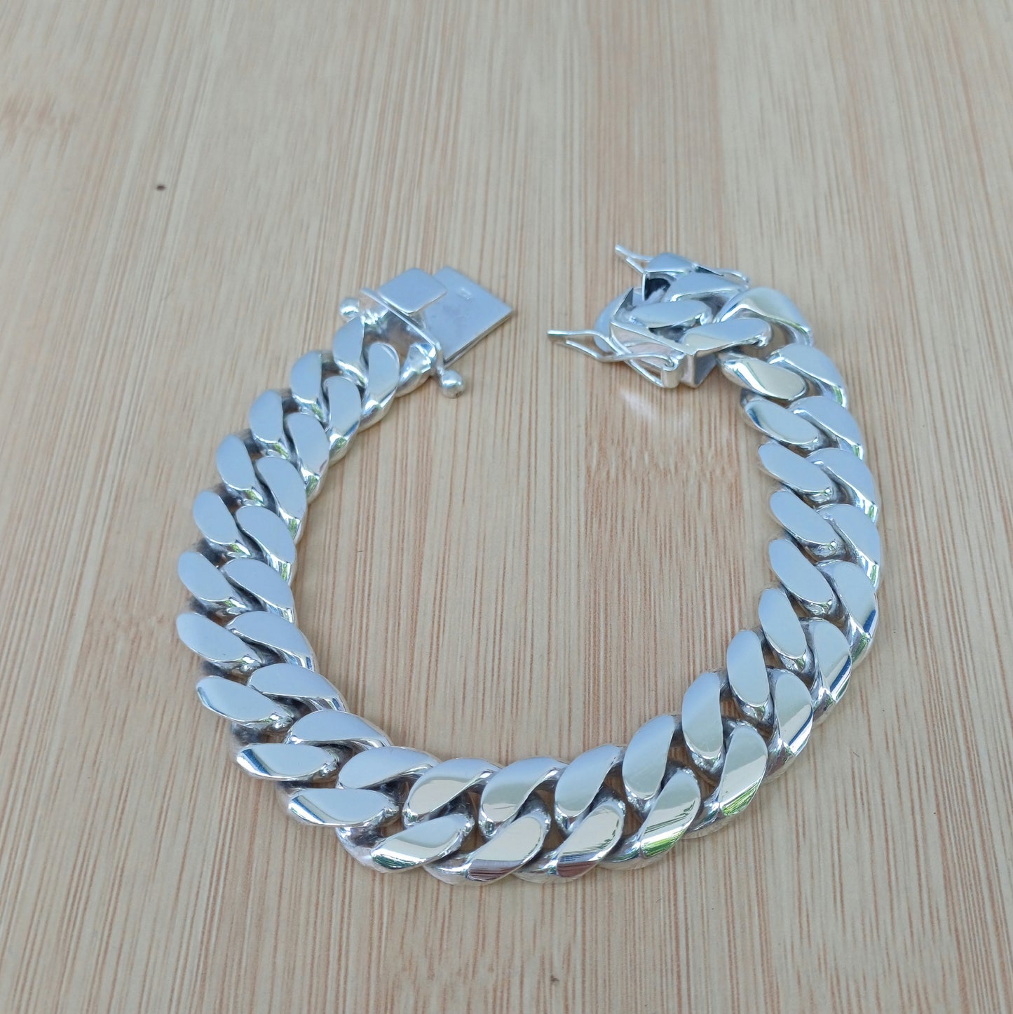 14MM Mexican Cuban Link Bracelet
