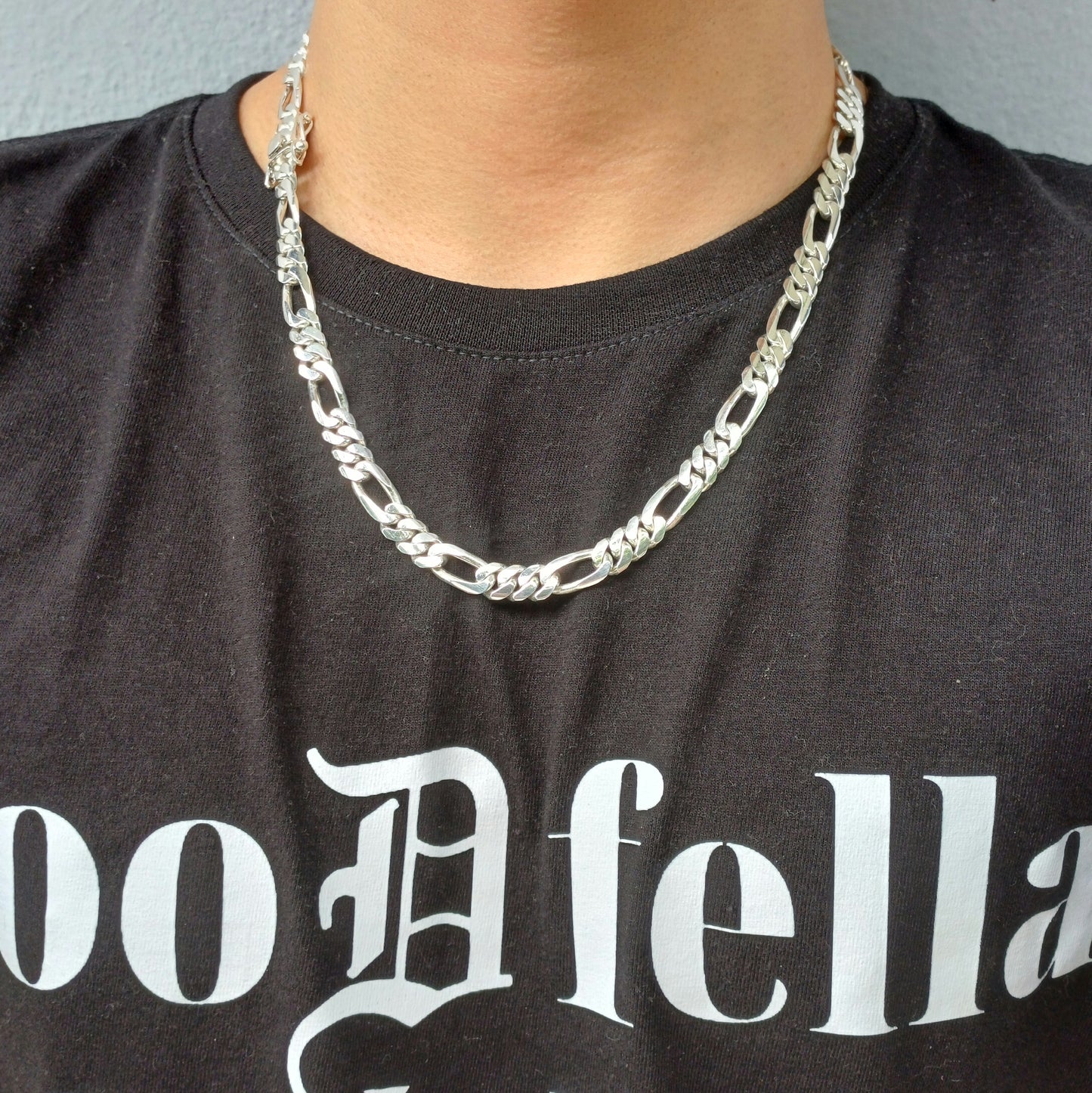 8MM Cartier Figaro Chain