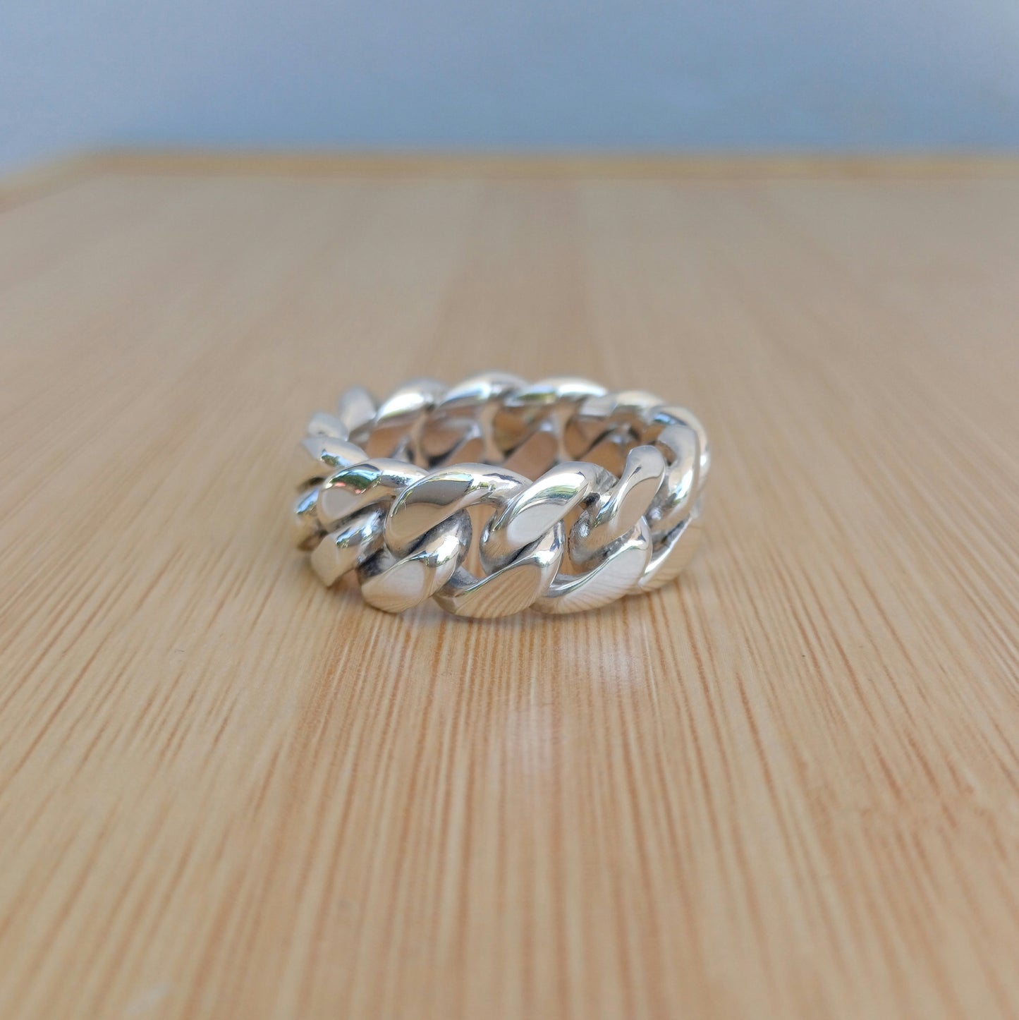 10MM Mexican Cuban Link Ring