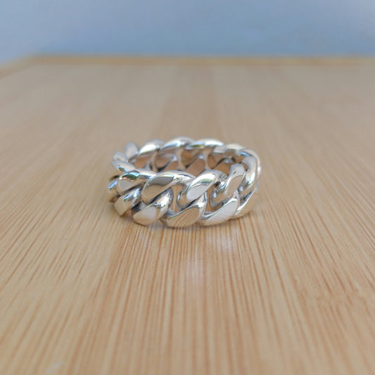 10MM Mexican Cuban Link Ring