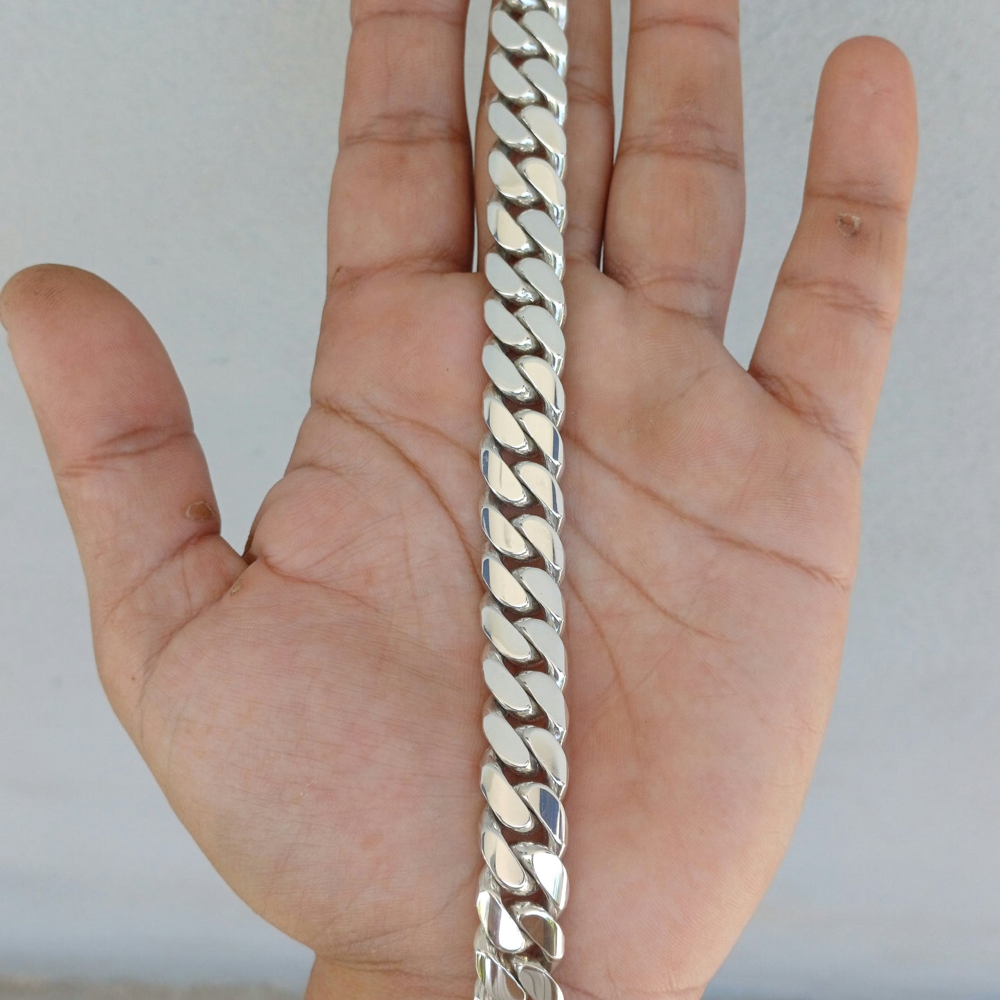 12MM Mexican Cuban Link Bracetlet