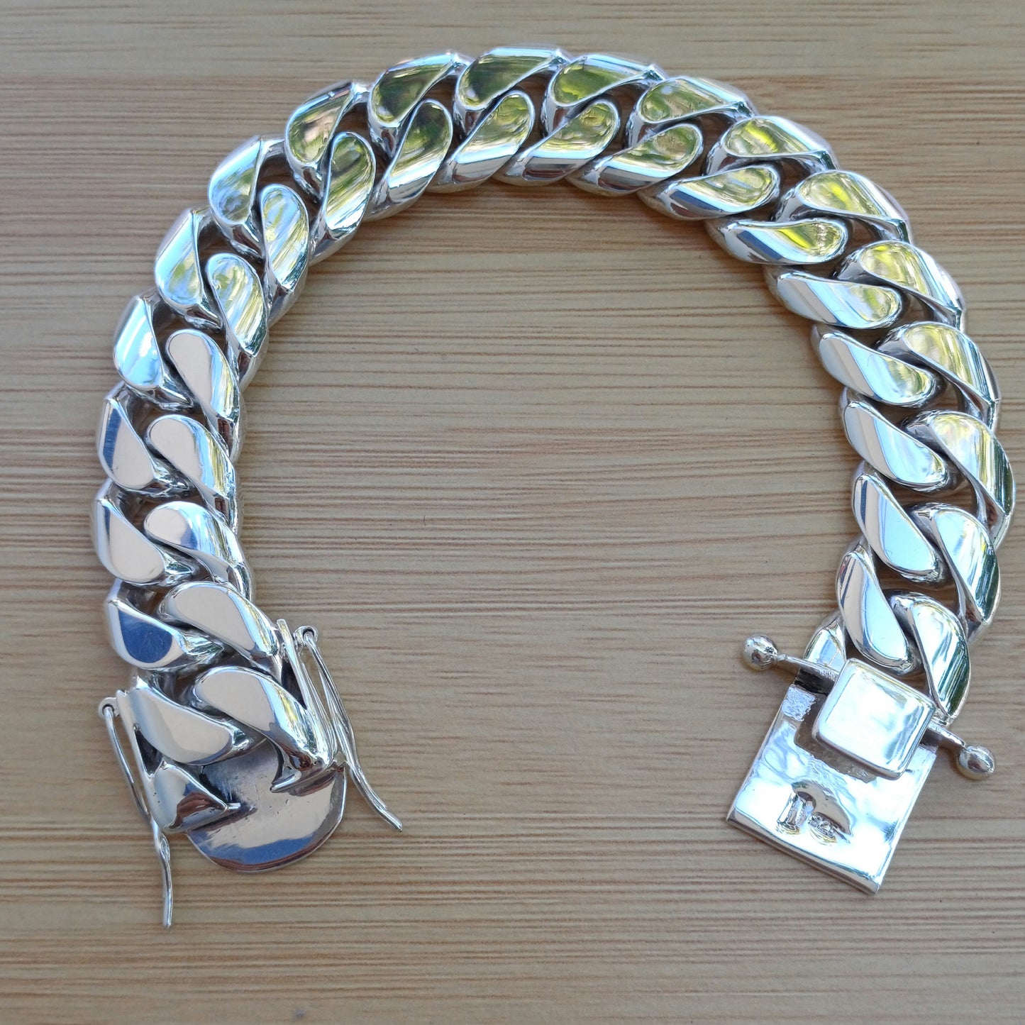 14MM Mexican Cuban Link Bracelet