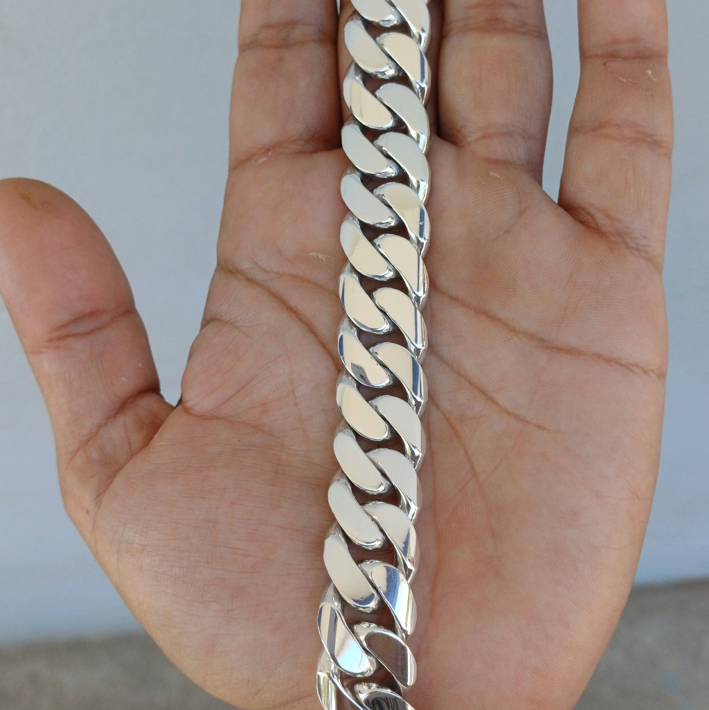 14MM Mexican Cuban Link Bracelet