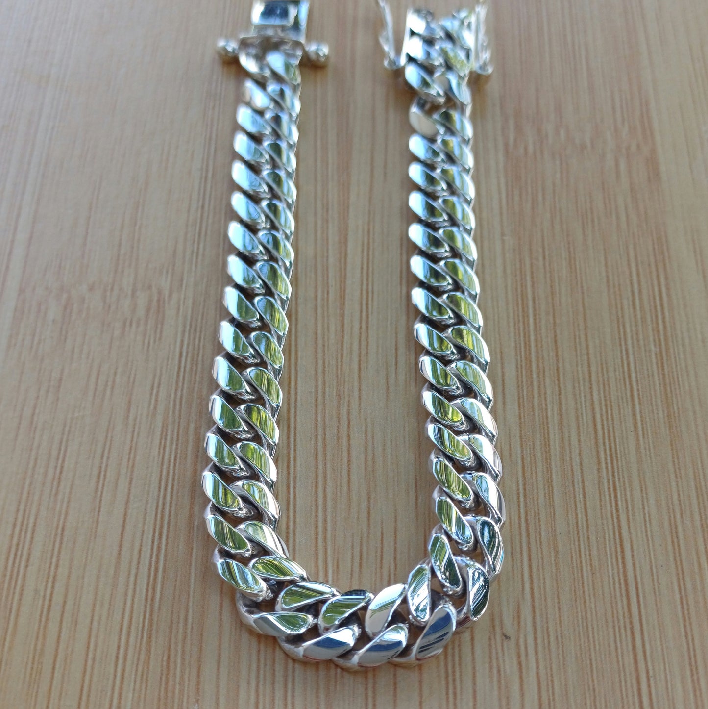 8MM Mexican Cuban Link Bracelet