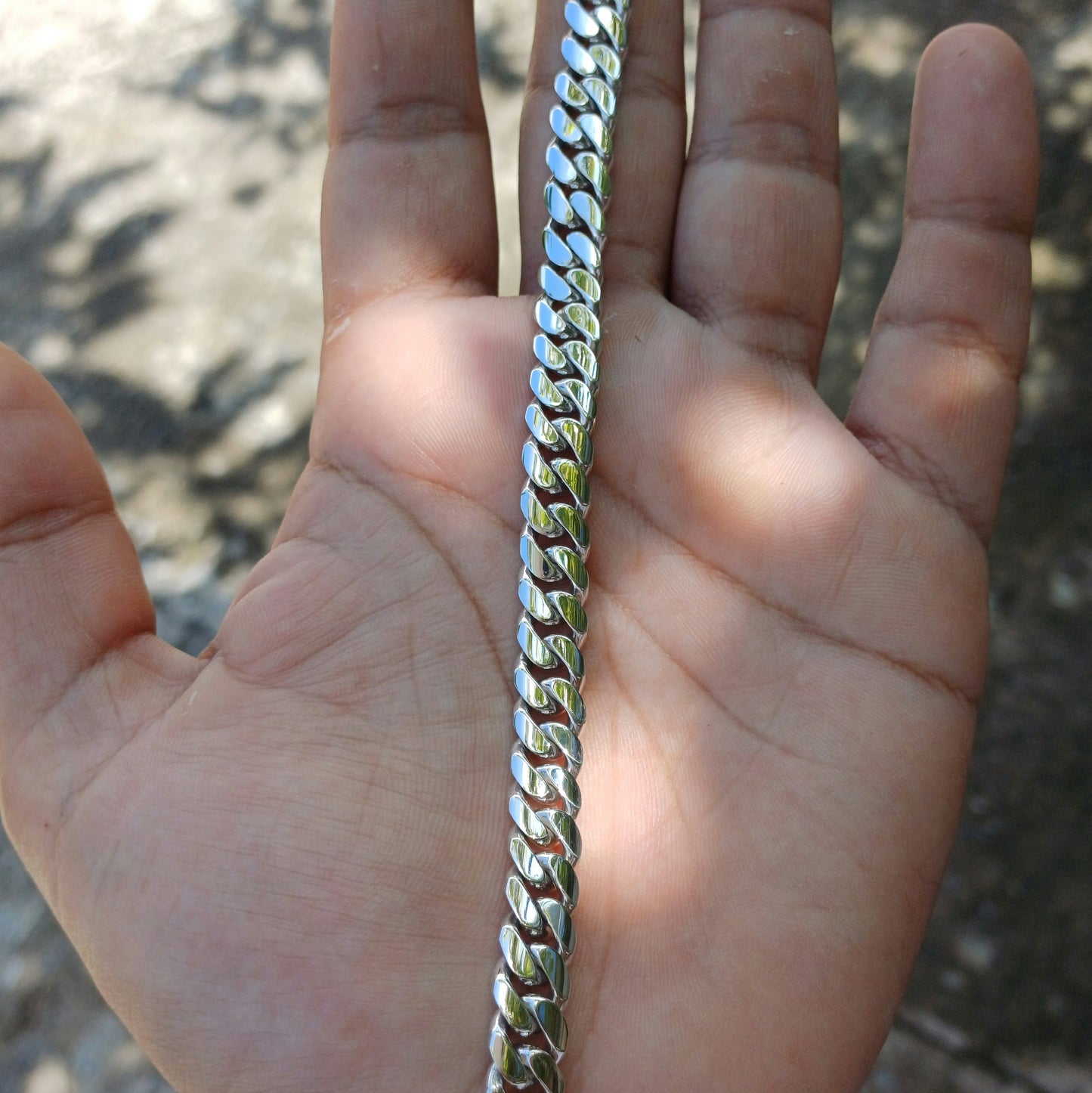 8MM Mexican Cuban Link Bracelet