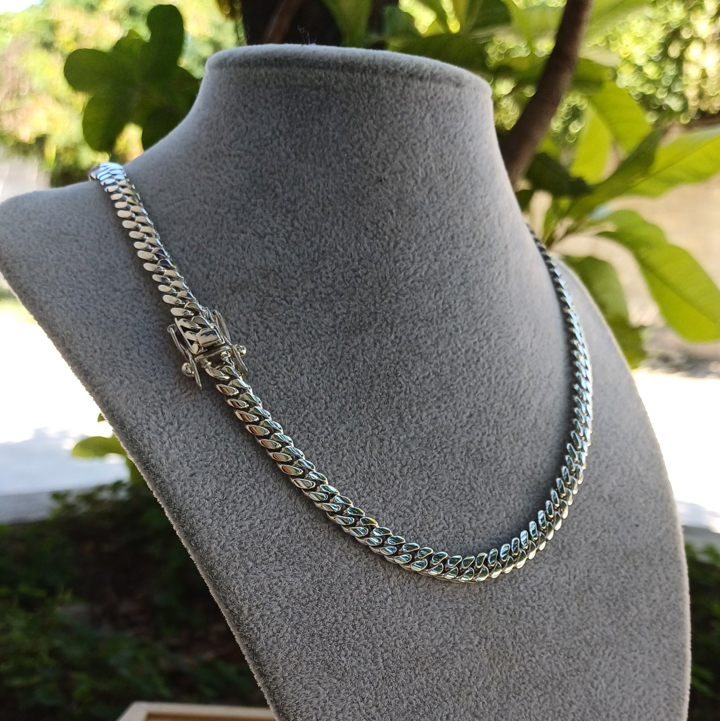 6mm Mexican Cuban Link Chain