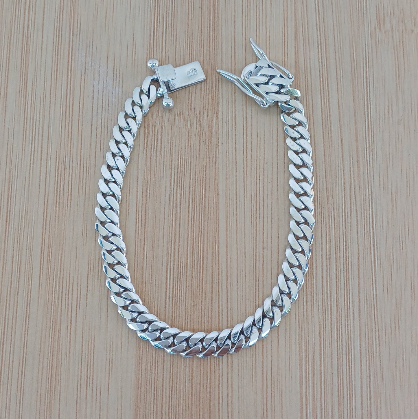 6mm Mexican Cuban Link Bracelet
