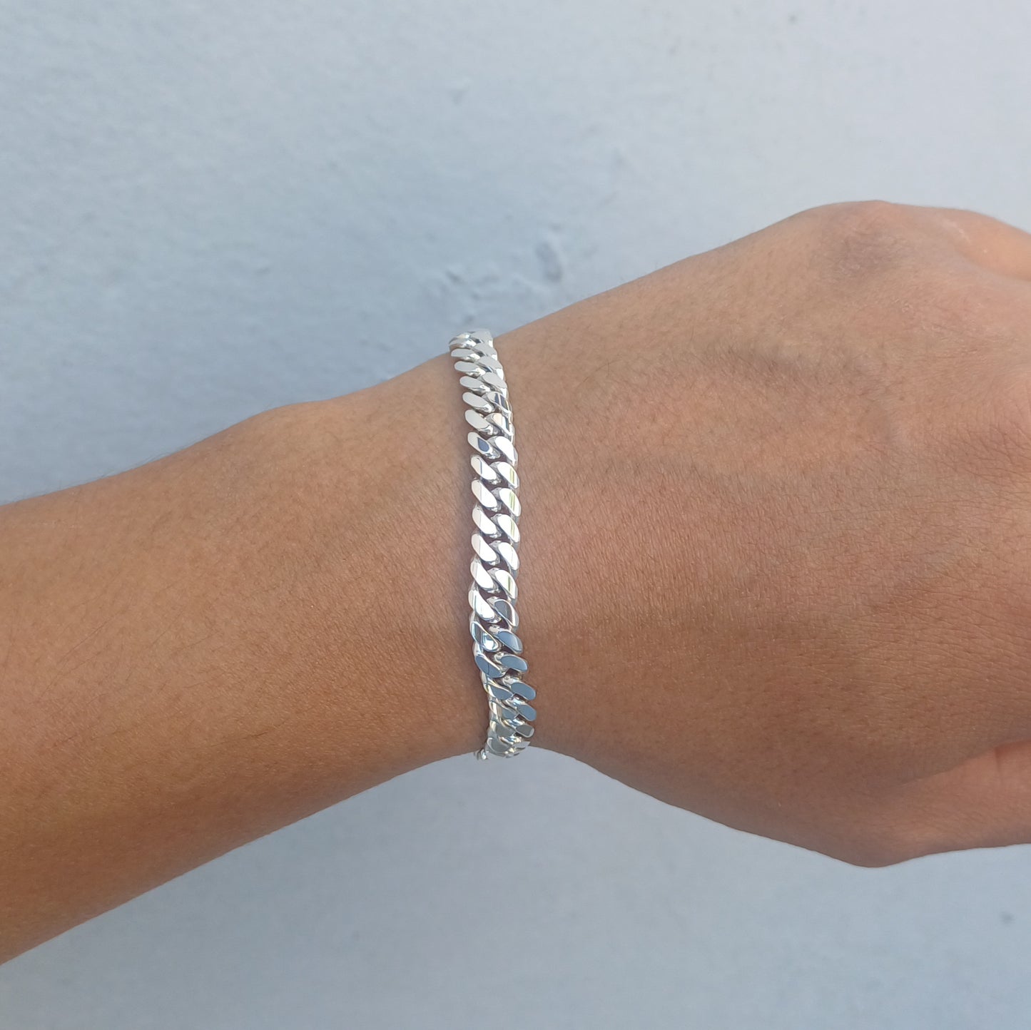 6mm Mexican Cuban Link Bracelet