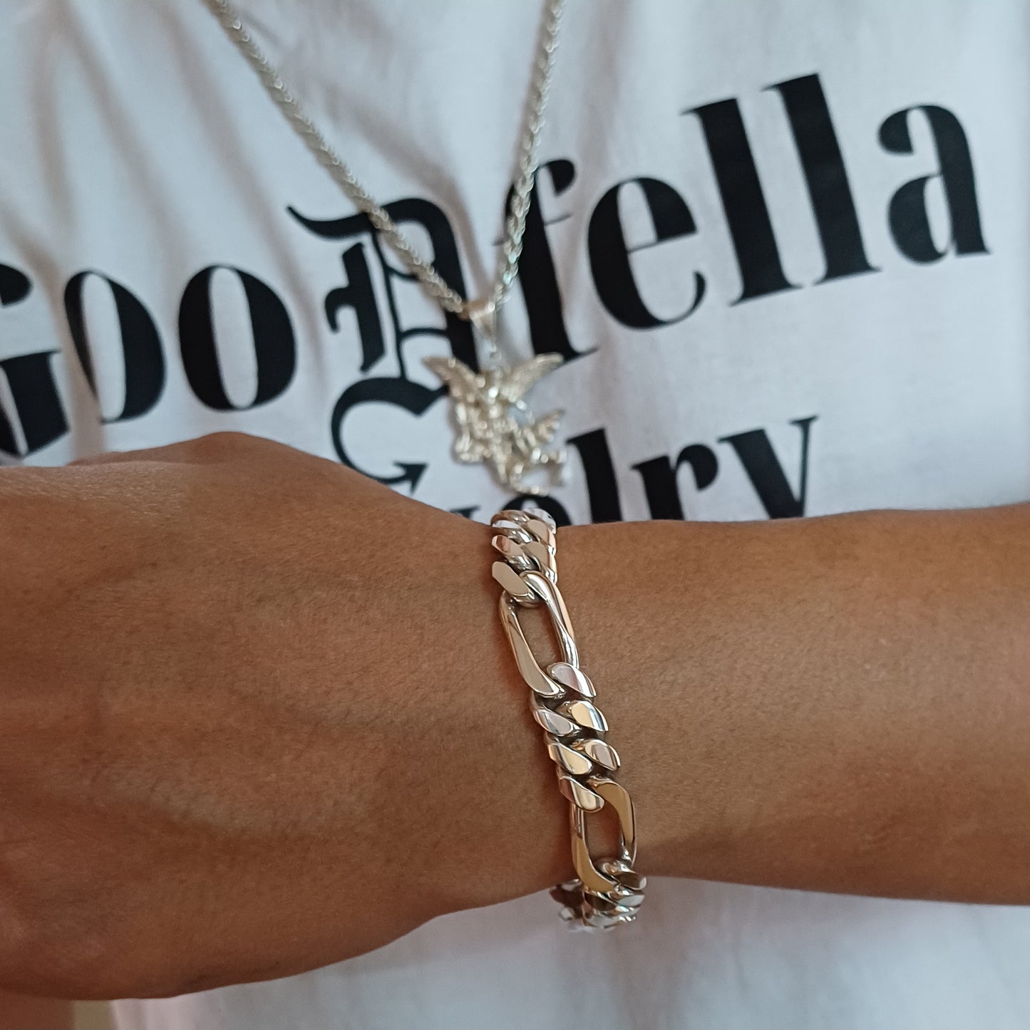 10MM Cartier Figaro Bracelet