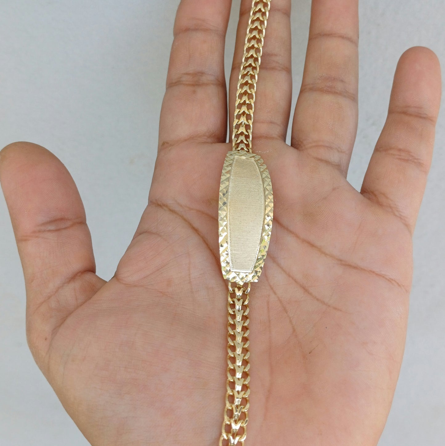 Double Cuban Link I.D Bracelet