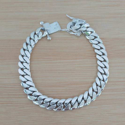 10MM Mexican Cuban Link Bracelet