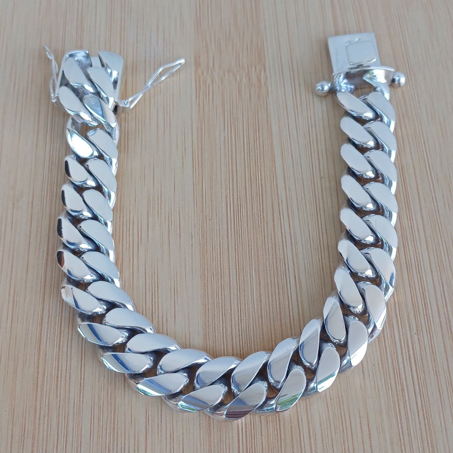14MM Mexican Cuban Link Bracelet