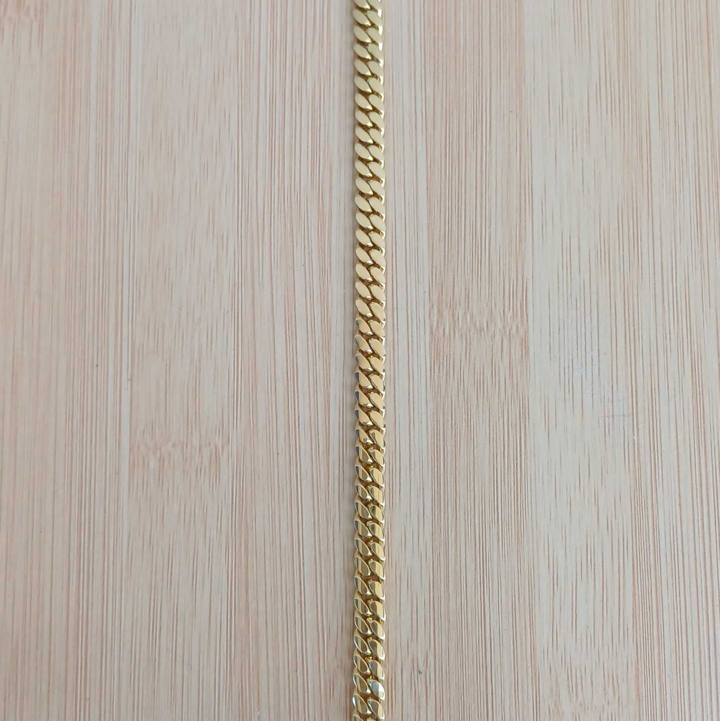 6mm Mexican Cuban Link Bracelet 10K