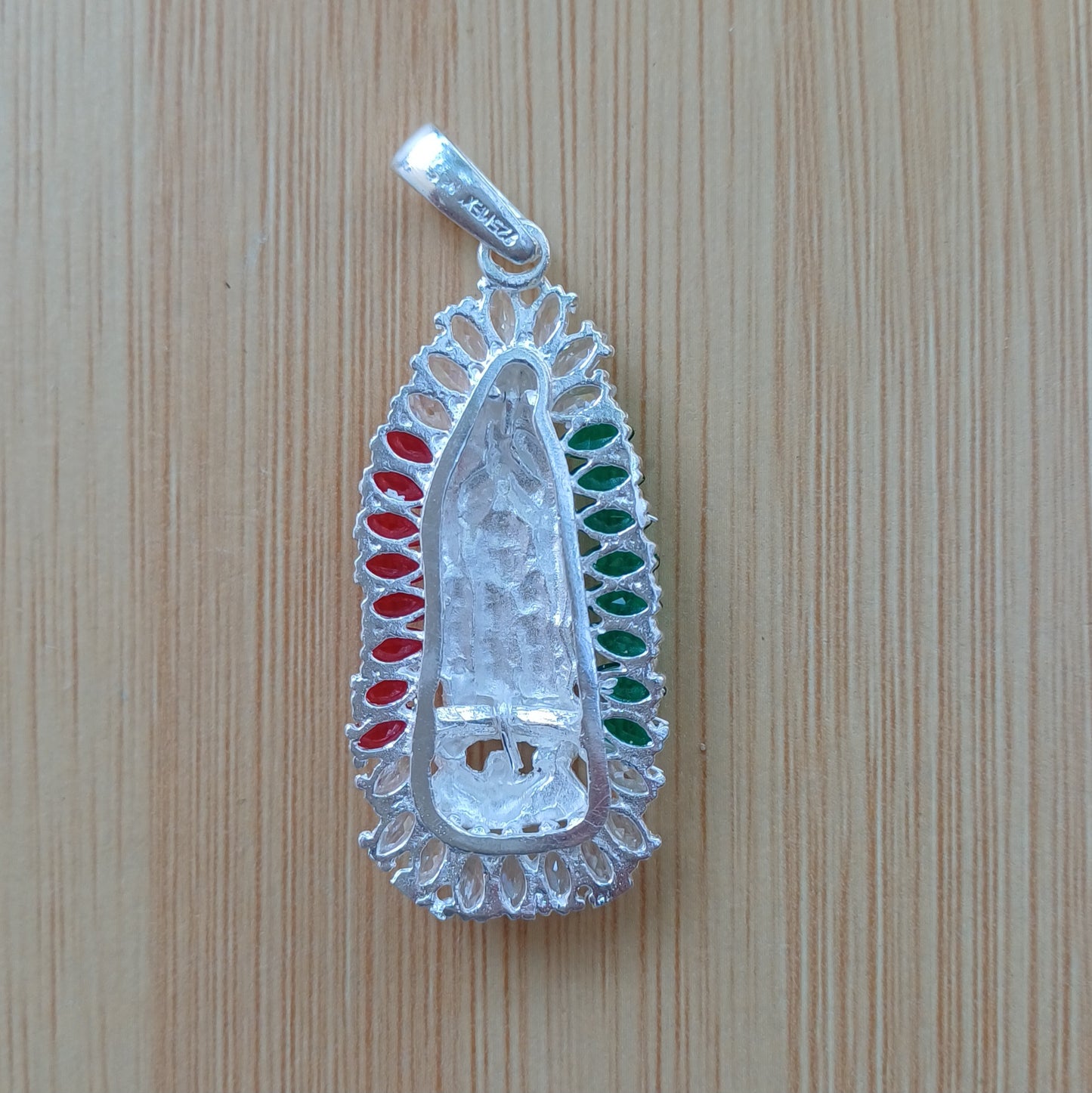 Virgen de Guadalupe tri color