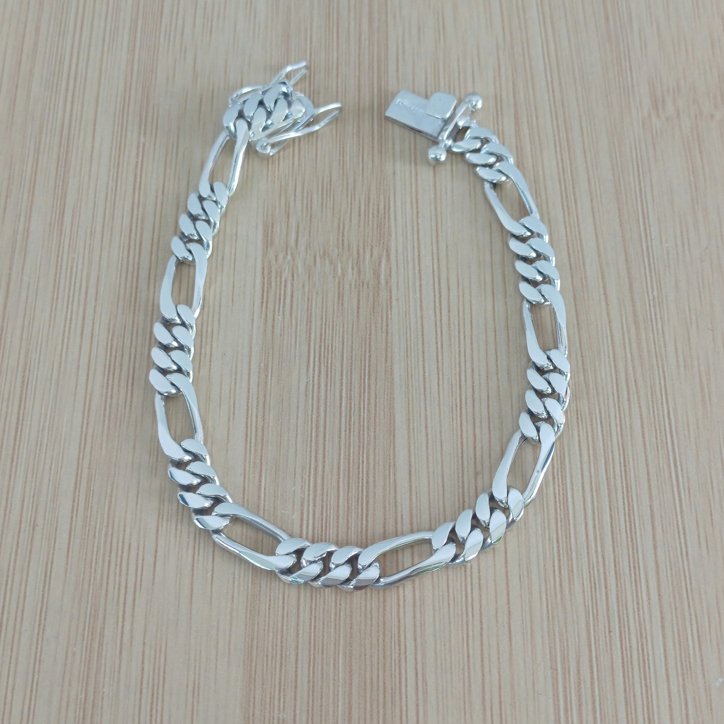 6mm Figaro Link Bracelet