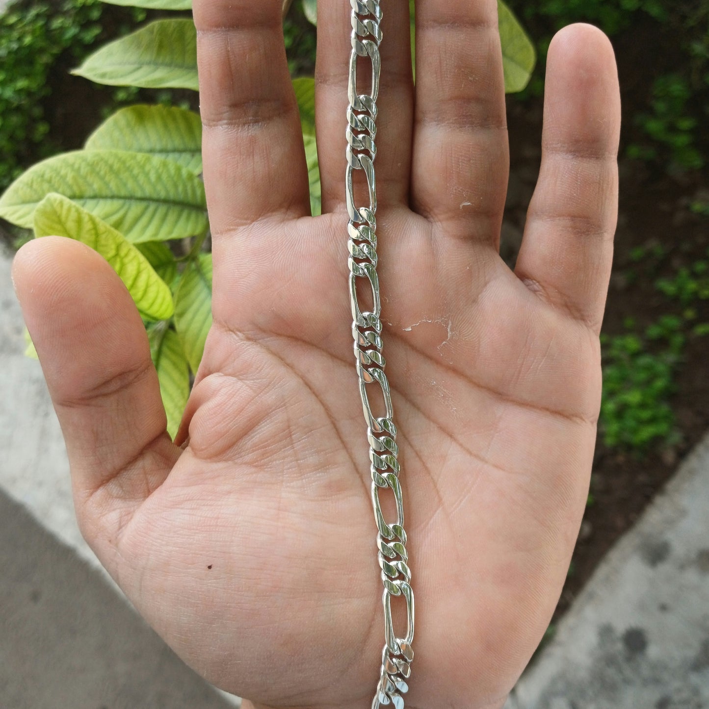 6mm Figaro Link Bracelet