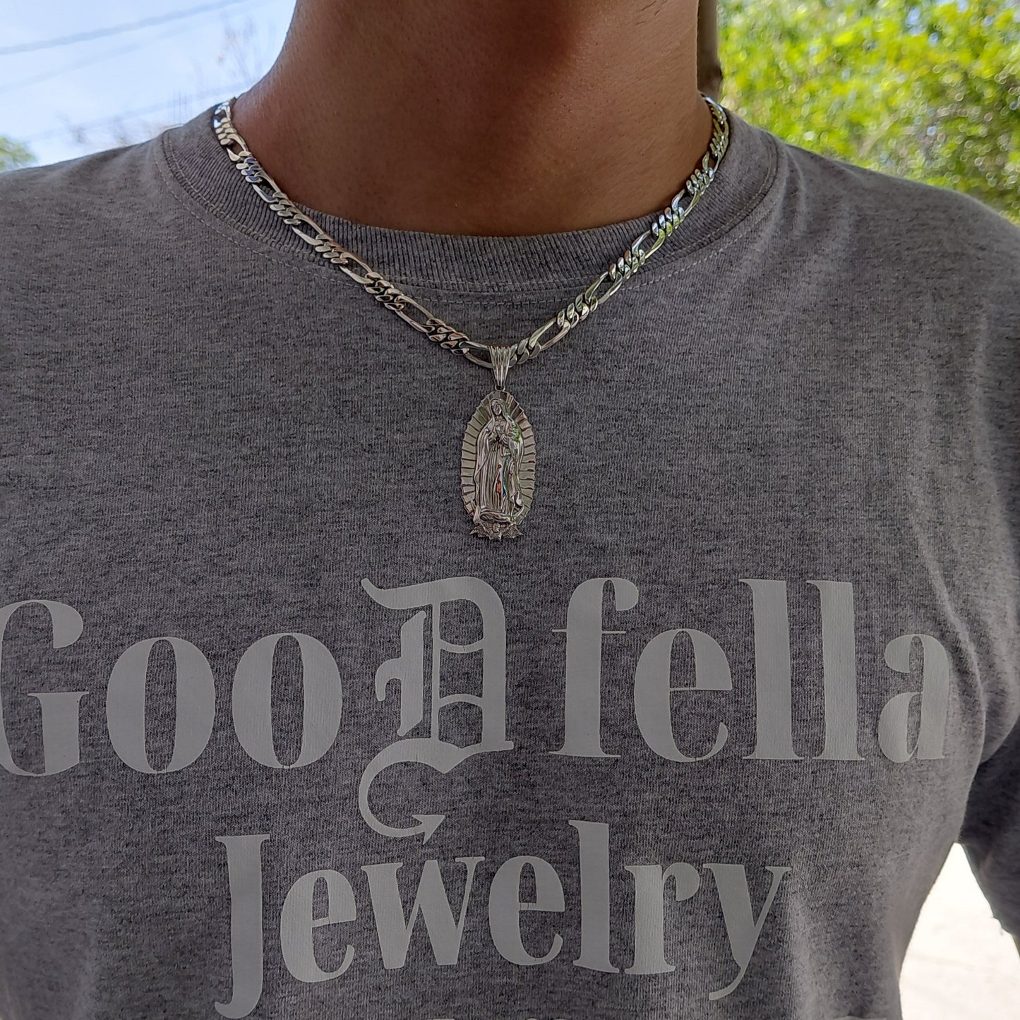 Pendant of the Virgen de Guadalupe