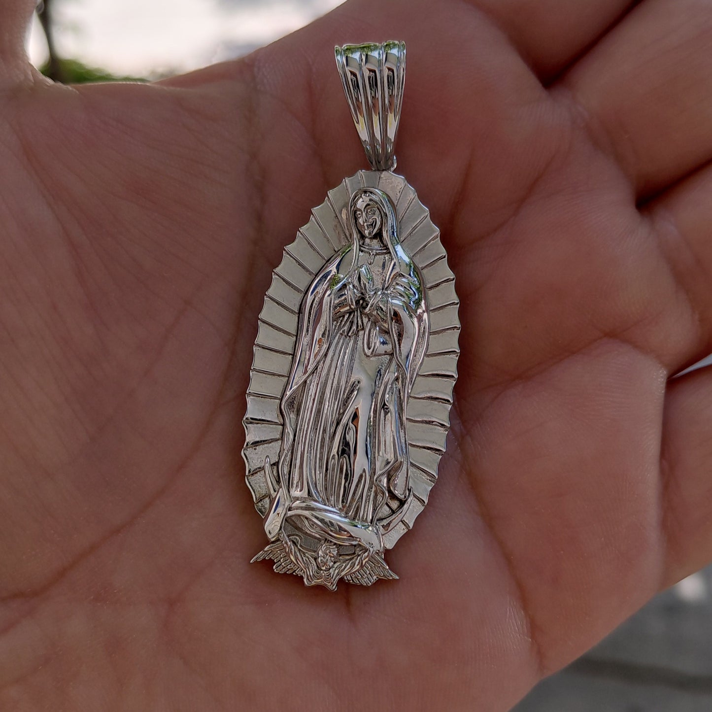 Pendant of the Virgen de Guadalupe